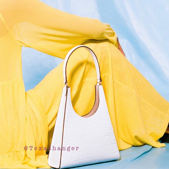 NWT STAUD Rey Shoulder Bag Cream